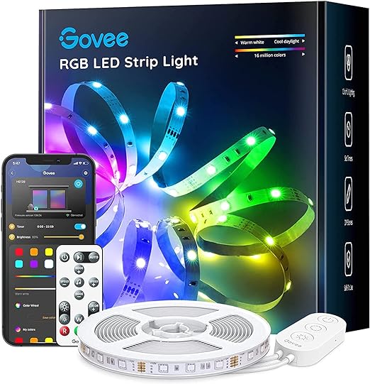 16.4' Govee RGB LED Smart Strip Lights