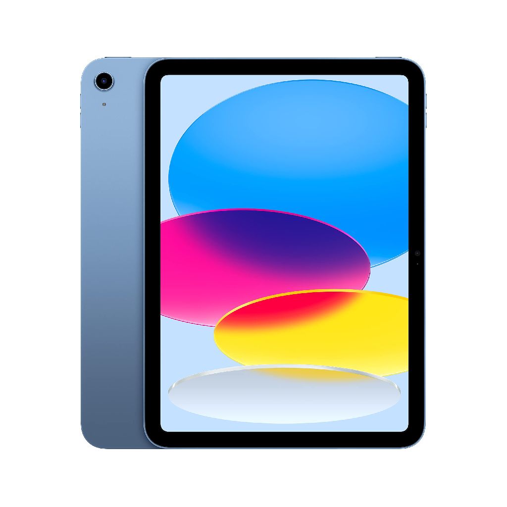 Apple iPad (10th Generation): with A14 Bionic chip, 10.9-inch Liquid Retina Display, 64GB, Wi-Fi 6, 12MP front/12MP Back Camera, Touch ID, A