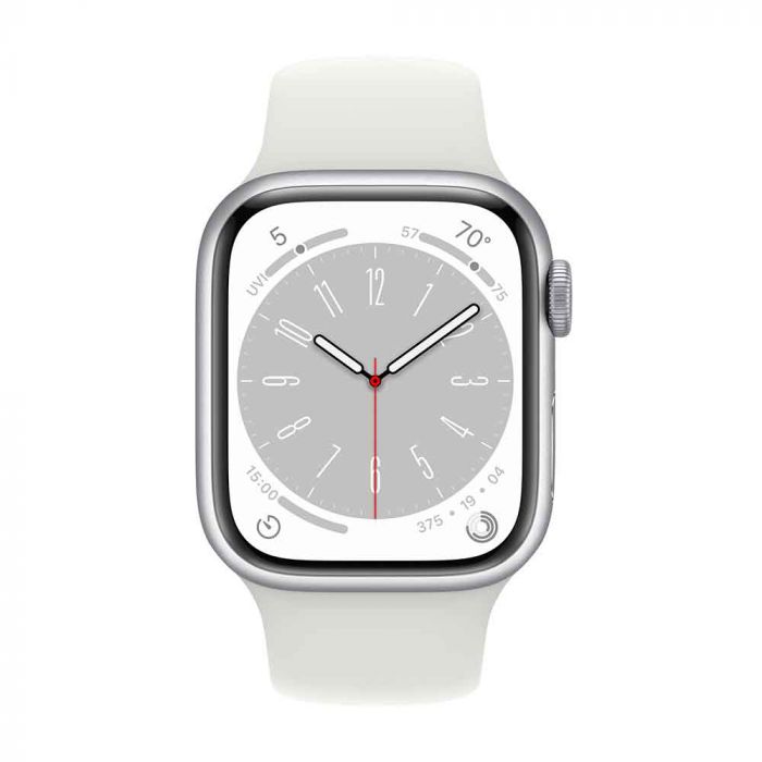 Apple Watch Series 8 (GPS + Cellular) 41mm w/ Sports Band (Silver or Graphite)