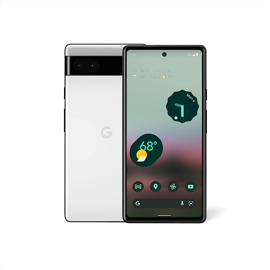 Google - Pixel 6a 128GB - Charcoal (T-Mobile)