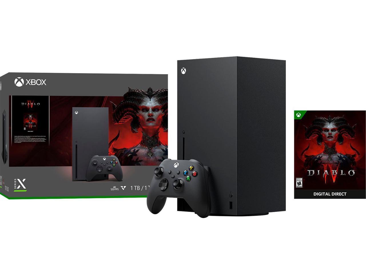 Microsoft Xbox Series X Console w/ Diablo IV Bundle