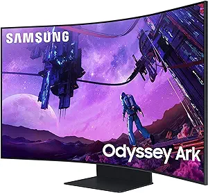 Samsung EDU: 55" Odyssey Ark 4K UHD 165Hz 1ms Quantum Mini-LED Curved Gaming Monitor (2nd Gen)