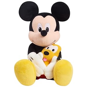 16" Just Play Lil Friends Disney Classic Mickey Mouse Plush w/ Attached Pluto $7.28 + Free Shipping w/ Prime or on orders over $35