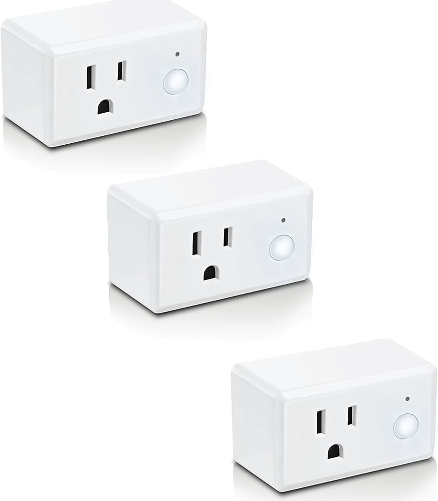 Feit Smart Commercial and Residential Plastic Smart WiFi-Smart Plug-in