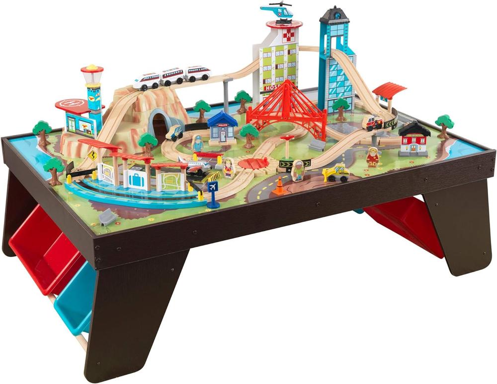 KidKraft® Aero City Wooden Train Set and Table at Menards® $44.93