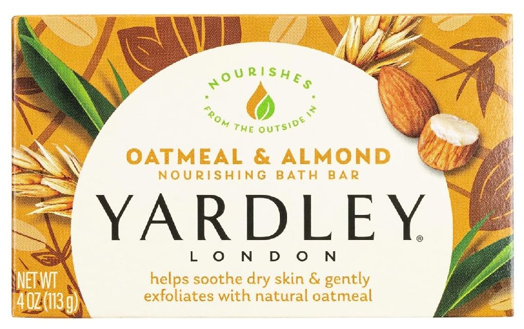 $1: 4-Oz Yardley London Moisturizing Bath Bar Soap (Oatmeal & Almond)