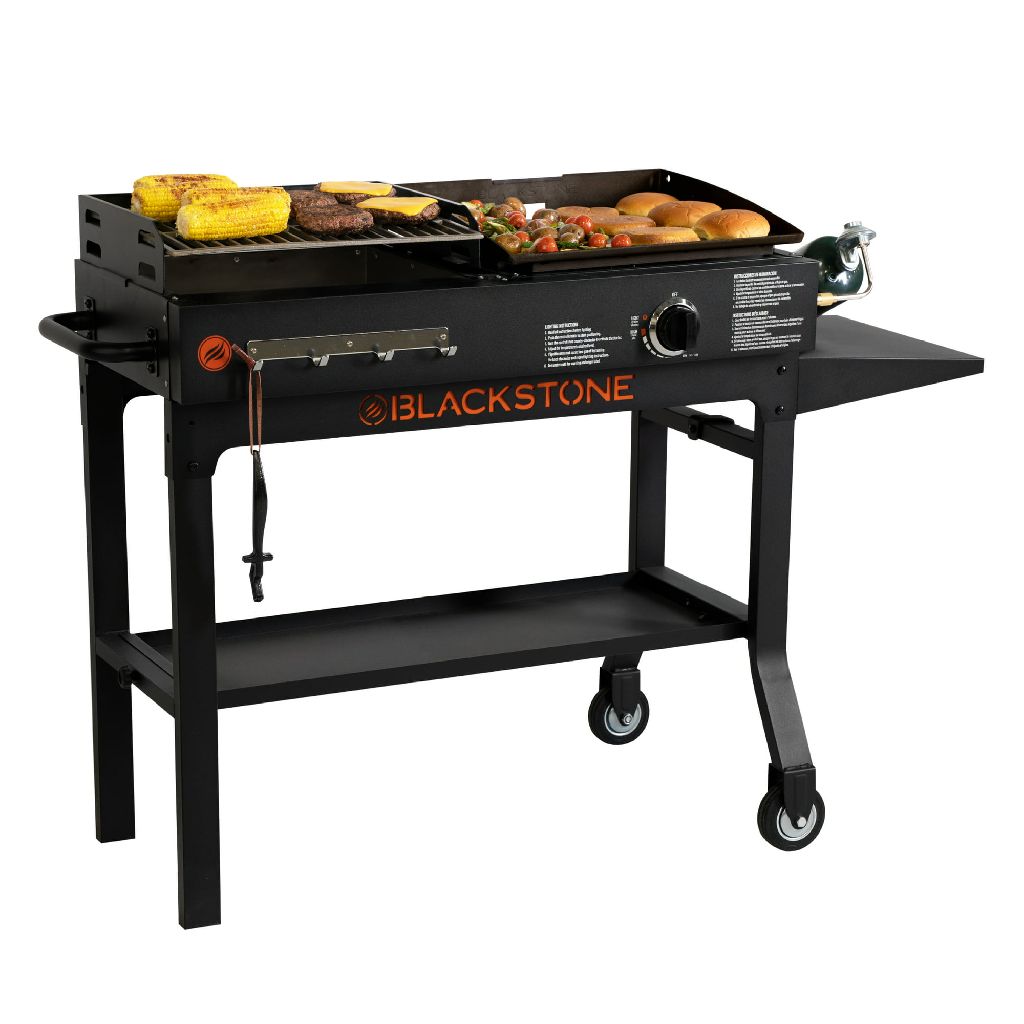 17" Blackstone Duo Propane Griddle & Charcoal Grill Combo $177 + Free Shipping