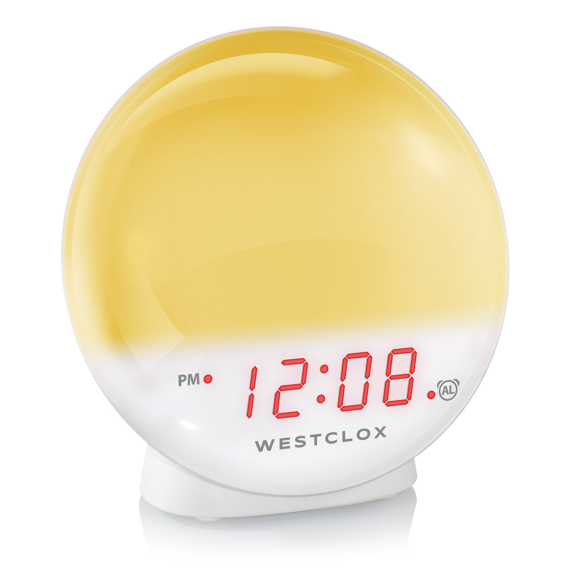 Westclox Sunrise/Sunset Stimulating Alarm Clock w/ Dimmable Nightlight