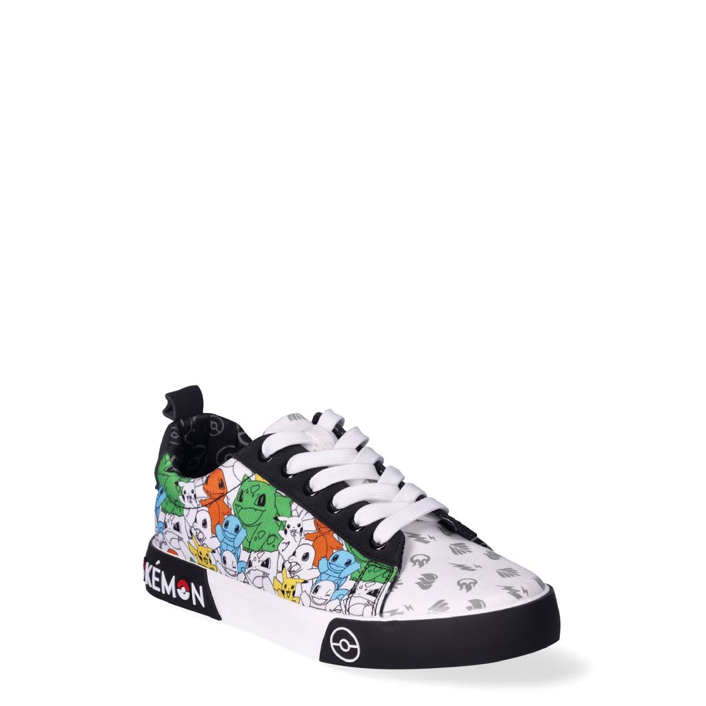 Pokémon Men's Low Top Sneakers (8-11.5) $12.99 + Free S&H w/ Walmart+ or on $35+
