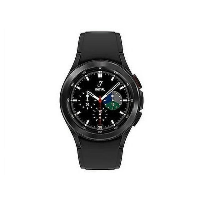 42mm Samsung Galaxy Watch4 Classic Stainless Steel Case Smartwatch (Black)