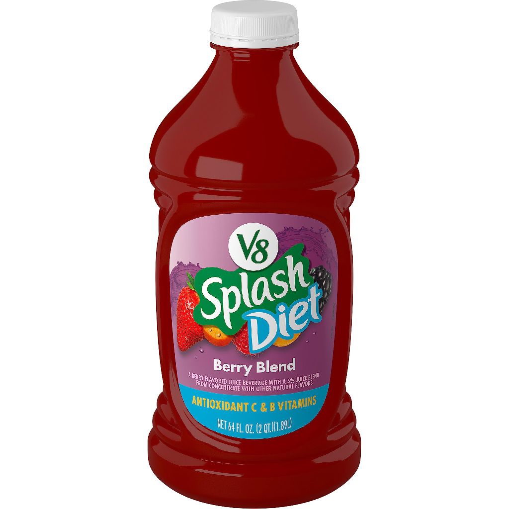 64-Oz V8 Splash Diet Berry Blend Juice Drink $1.55 w/ S&S + Free S&H w/ Prime or $35+