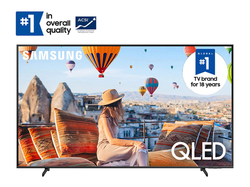 85” Class QE1C QLED 4K TV With 2 Yr Samsung Care and Professional Mounting - Samsung EPP $949