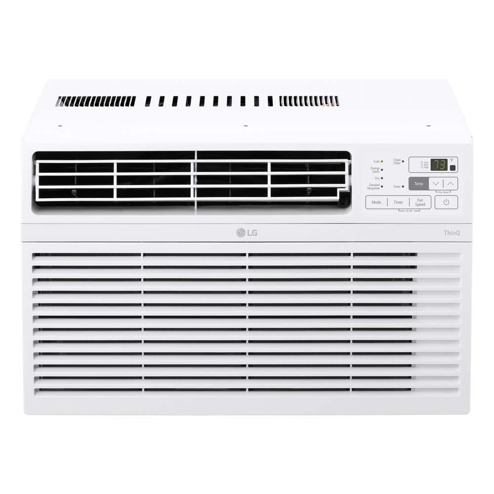 HomeDepot LG 14,000 BTU 115-Volt Window Air Conditioner Cools 700 Sq. Ft. with Remote and Wi-Fi Enabled in White $315+tax Shipping is free