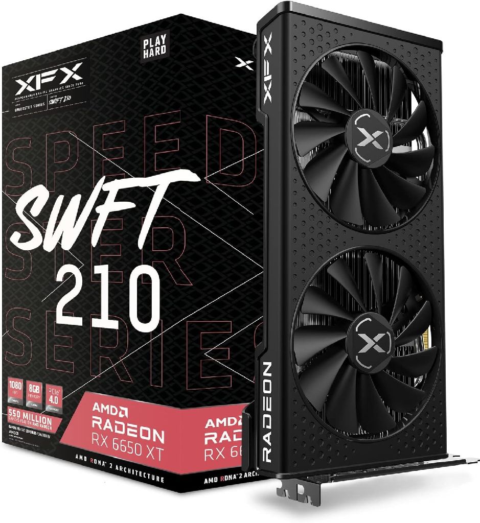 XFX Speedster SWFT210 Radeon RX 6650XT CORE 8GB $210.78