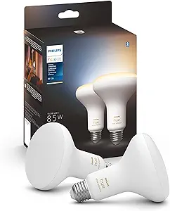 Philips Hue 4-Pack BR30 LED Smart Bulbs (Soft White)
