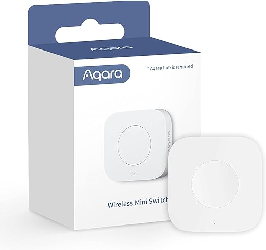 Aqara Wireless 3-Way Control Button Smart Home Mini Switch (Hub Req'd)