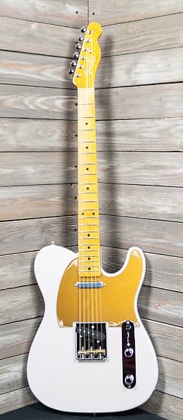 Fender MIJ JV Mod 50s Telecaster Guitar - White Blonde (Used-Mint) for $764. Shipping is Free