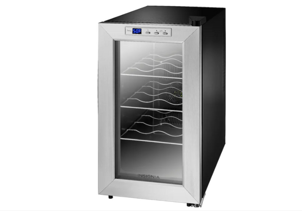 Insignia 130-Can Beverage Cooler (Silver)
