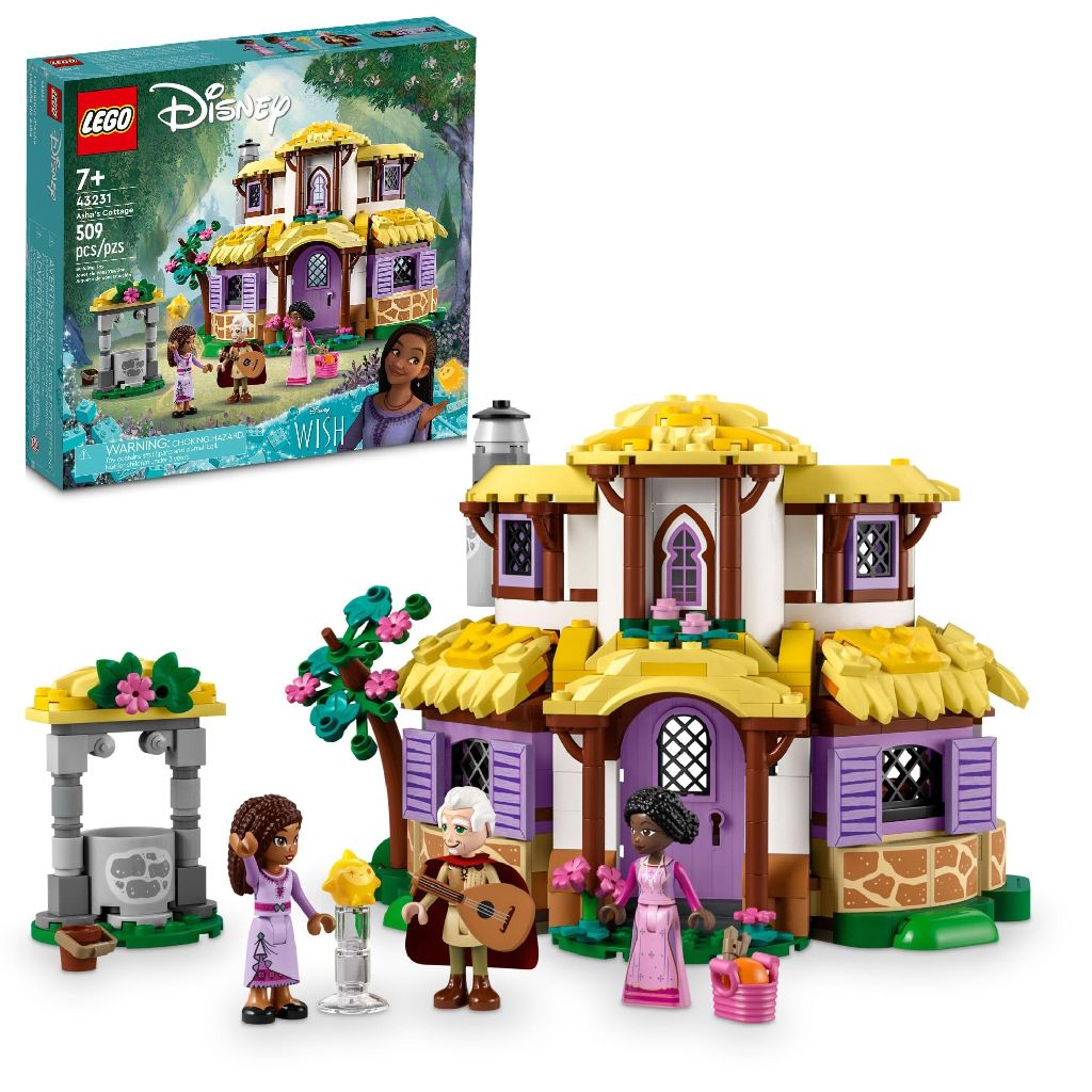 509-Piece Lego Disney's Wish Asha's Cottage Set $21.15 + Free Shipping w/ Prime or on $35+
