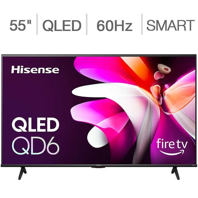 Hisense 55" QD6 Series 4K UHD QLED Smart TV @ Costco $269.99