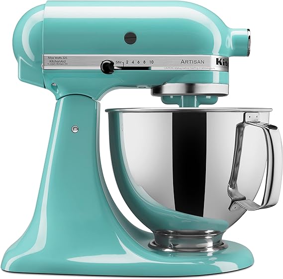 KitchenAid Artisan Series 5 Quart Tilt Head Stand Mixer with Pouring Shield