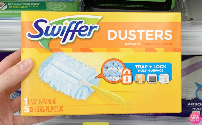 Select Walgreens Stores: 6-Pc Swiffer Dusters Dusting Kit (Handle + 5 Refills)