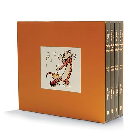 The Complete Calvin and Hobbes (4-Book Paperback Set)