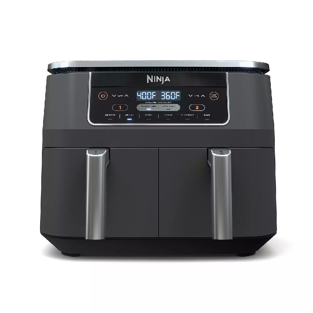 6-in-1 8-Qt Ninja Foodi Original Dualzone 2-Basket Air Fryer (DZ201, Gray or Black) + $20 Kohl's Cash $116 + Free Shipping
