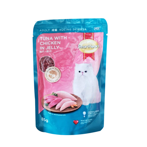 Cat Pouch with Chicken in Jelly 85g