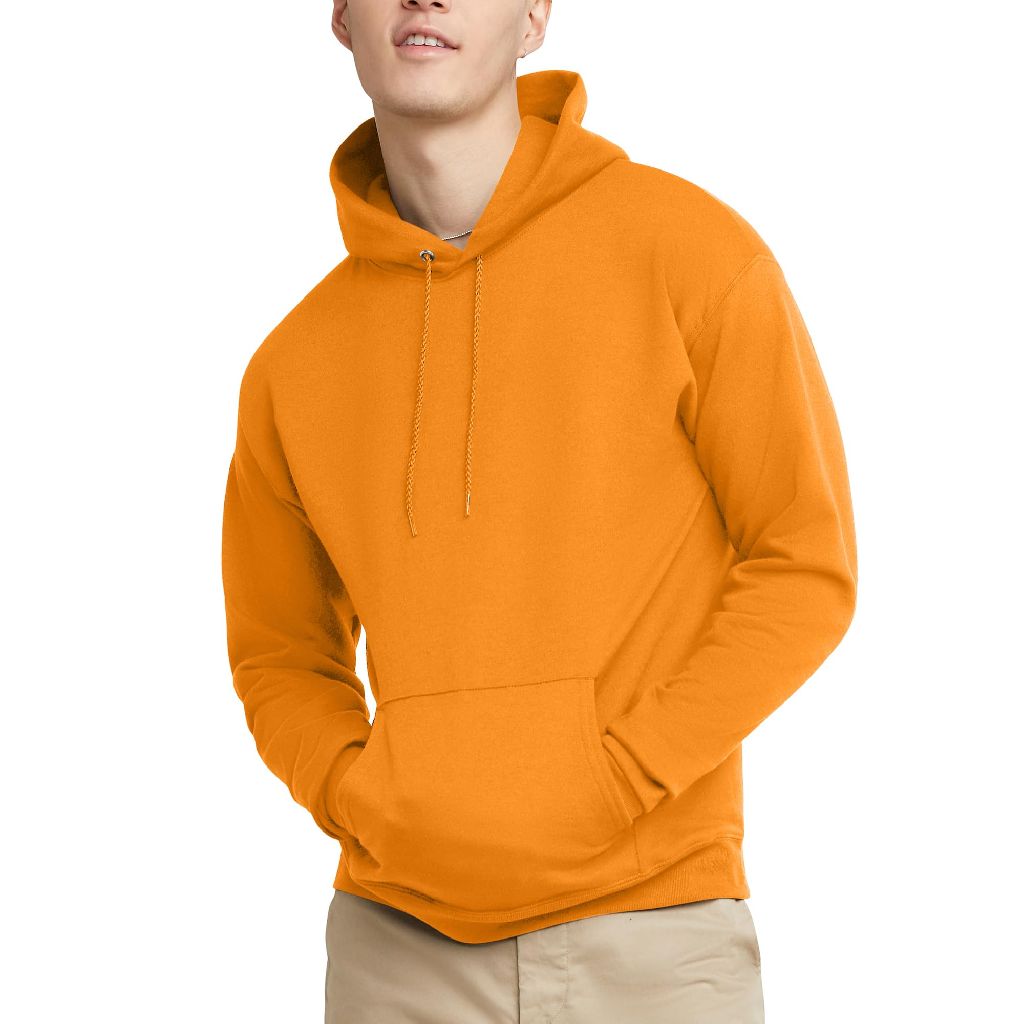 Deer Hunters et al - Amazon has the Hanes Mens Ecosmart Midweight Fleece Orance Hoodie for as low as $9.75 a/c