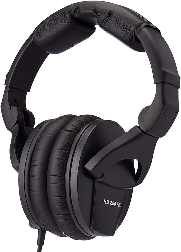 Sennheiser Professional HD 280 PRO Over-Ear Monitoring Headphones (Black)
