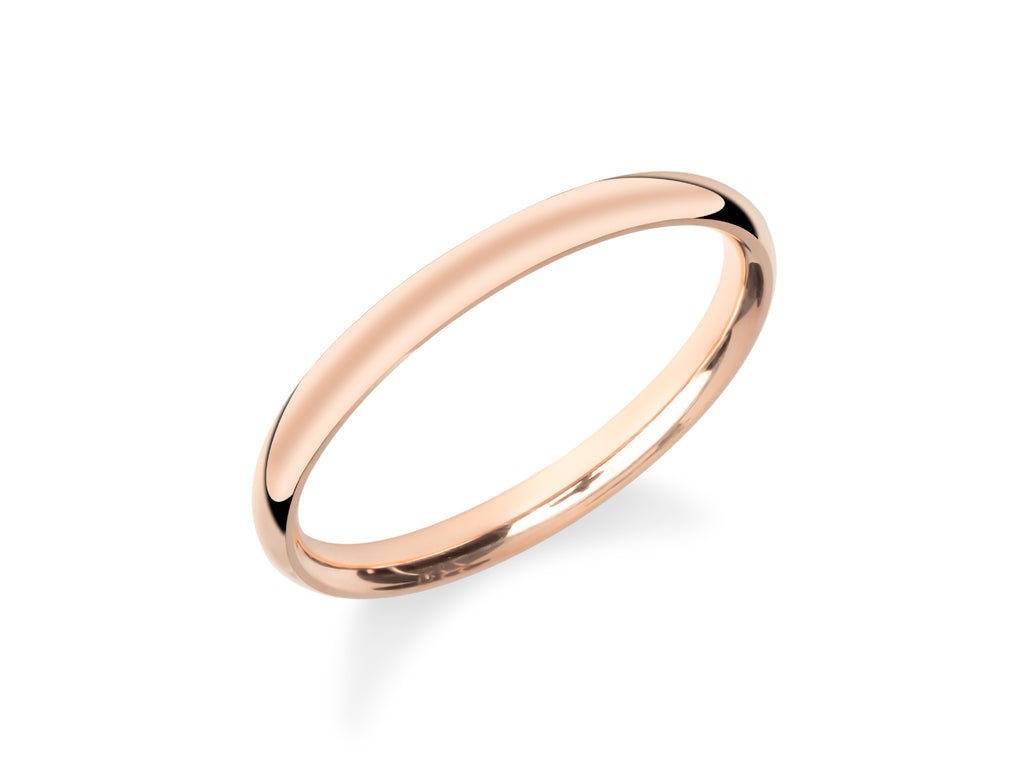 Wedding Band Ring Clearance: 2mm 10K Gold Band