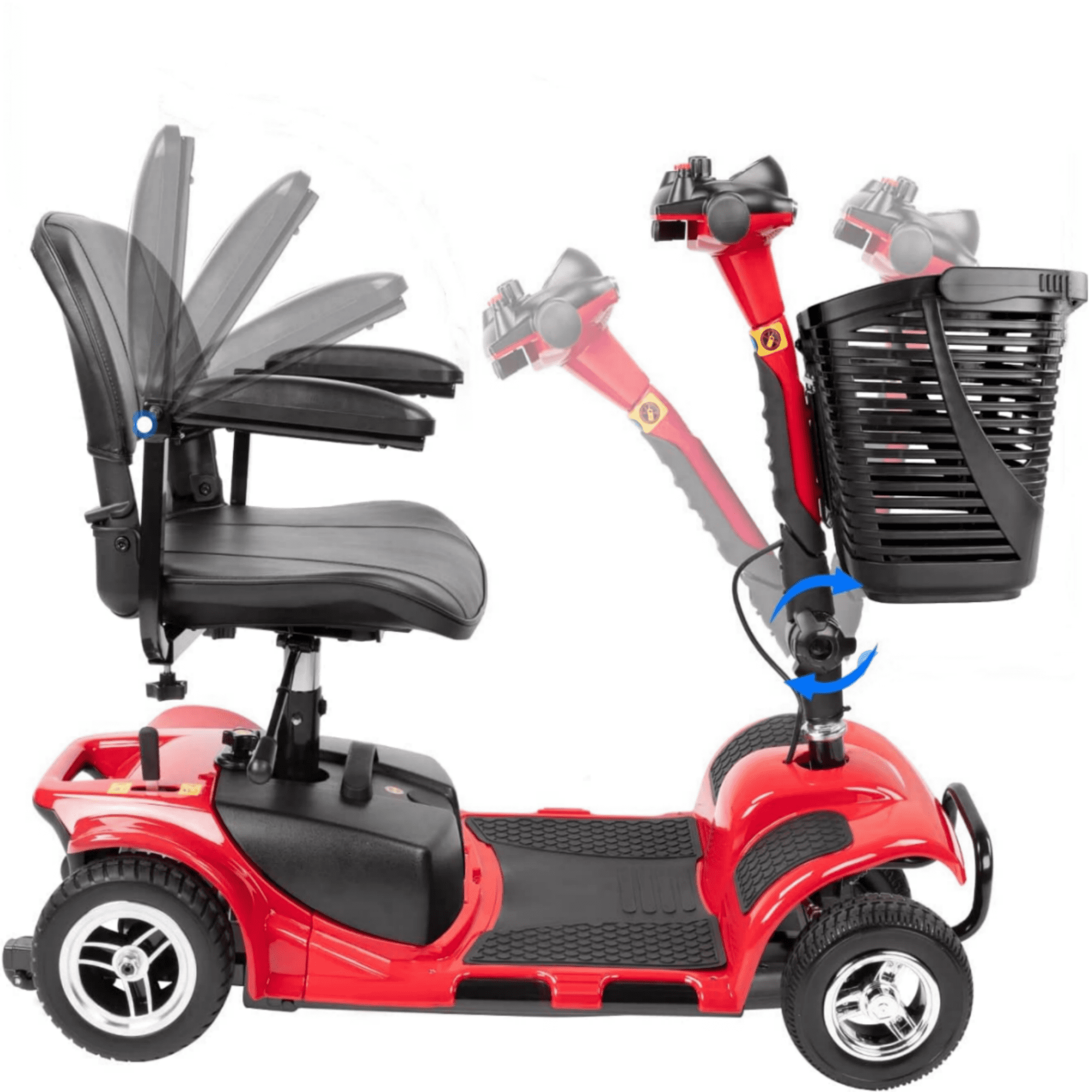 1inchome 4 Wheel Mobility Scooter for Seniors