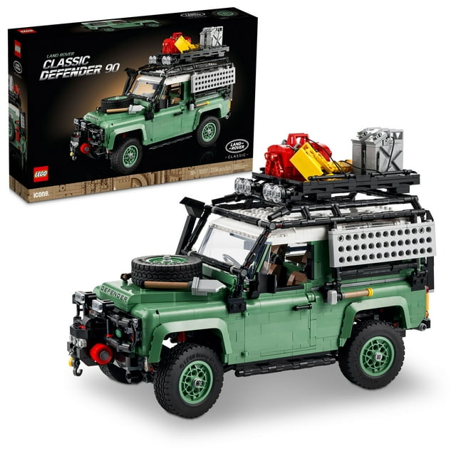 2336-Piece LEGO Icons Land Rover Classic Defender 90 Building Kit (10317)