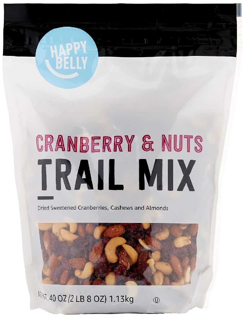40-Oz Happy Belly Cranberry & Nuts Trail Mix $9.40 w/ S&S + Free Shipping w/ Prime or on $35+