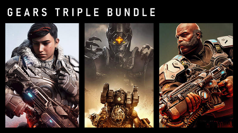 Gears Triple Bundle (Xbox One/Series X|S or PC Digital Download) $15