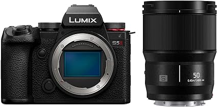 Panasonic LUMIX S5 II Mirrorless Digital Camera Bundles: Body + S 50mm f/1.8 Lens