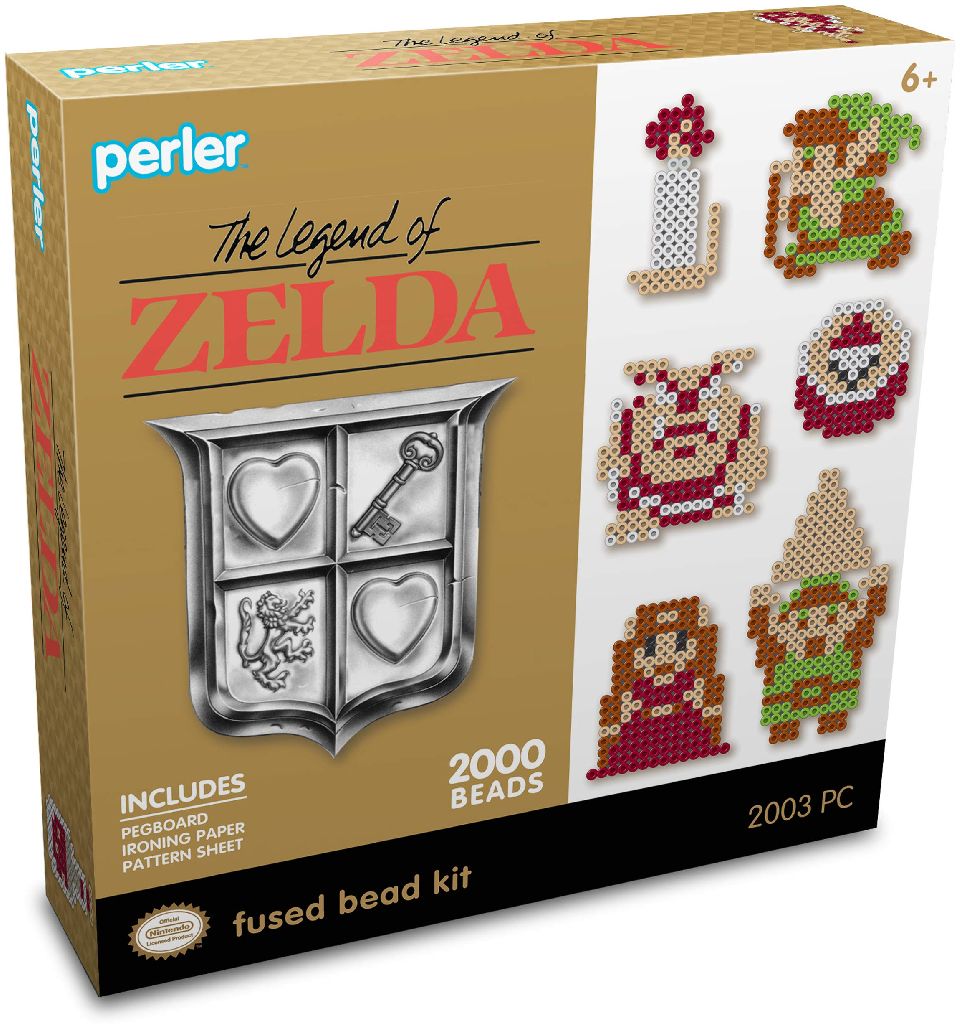 2002-Piece Perler Beads Legend of Zelda Fused Bead Kit $6.77 + Free Shipping w/ Prime or on $35+