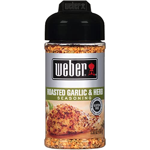 5.5-Oz Weber Roasted Garlic & Herb Seasoning Shaker $2.68 w/ S&S + Free Shipping w/ Prime or on orders over $35