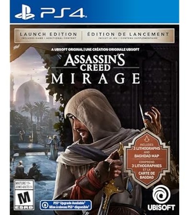 Assassin's Creed Mirage PS4 Launch and Deluxe Editions $24.99 or $29.99 Woot!