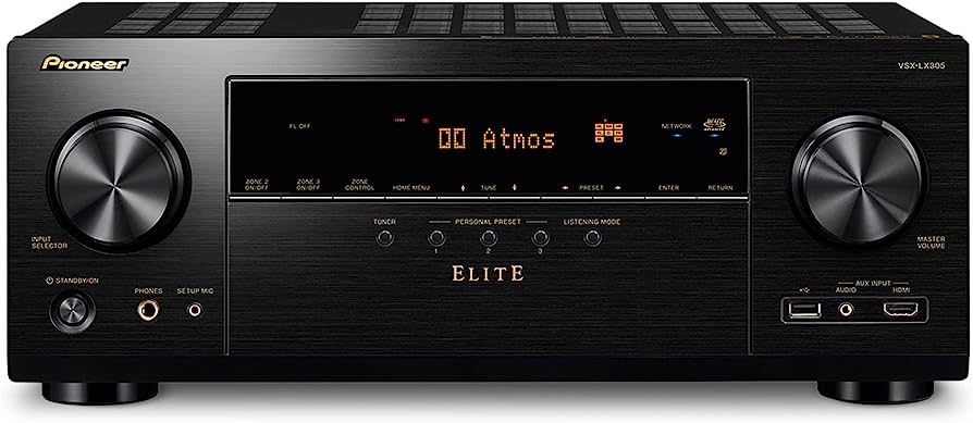 Pioneer Elite AV Receivers: VSX-LX105 7.2 Channel