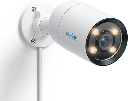 REOLINK CX410 2K PoE Security Camera Outdoor with F1.0 Aperture, True Color Night Vision, 1/1.8" Image Sensor, Adjustable Warm Light, Human/