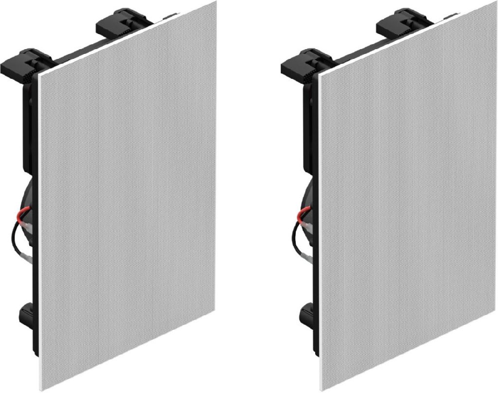 Sonos - Architectural 6-1/2" Passive 2-Way In-Wall Speakers (Pair) - B&M YMMV $264.99