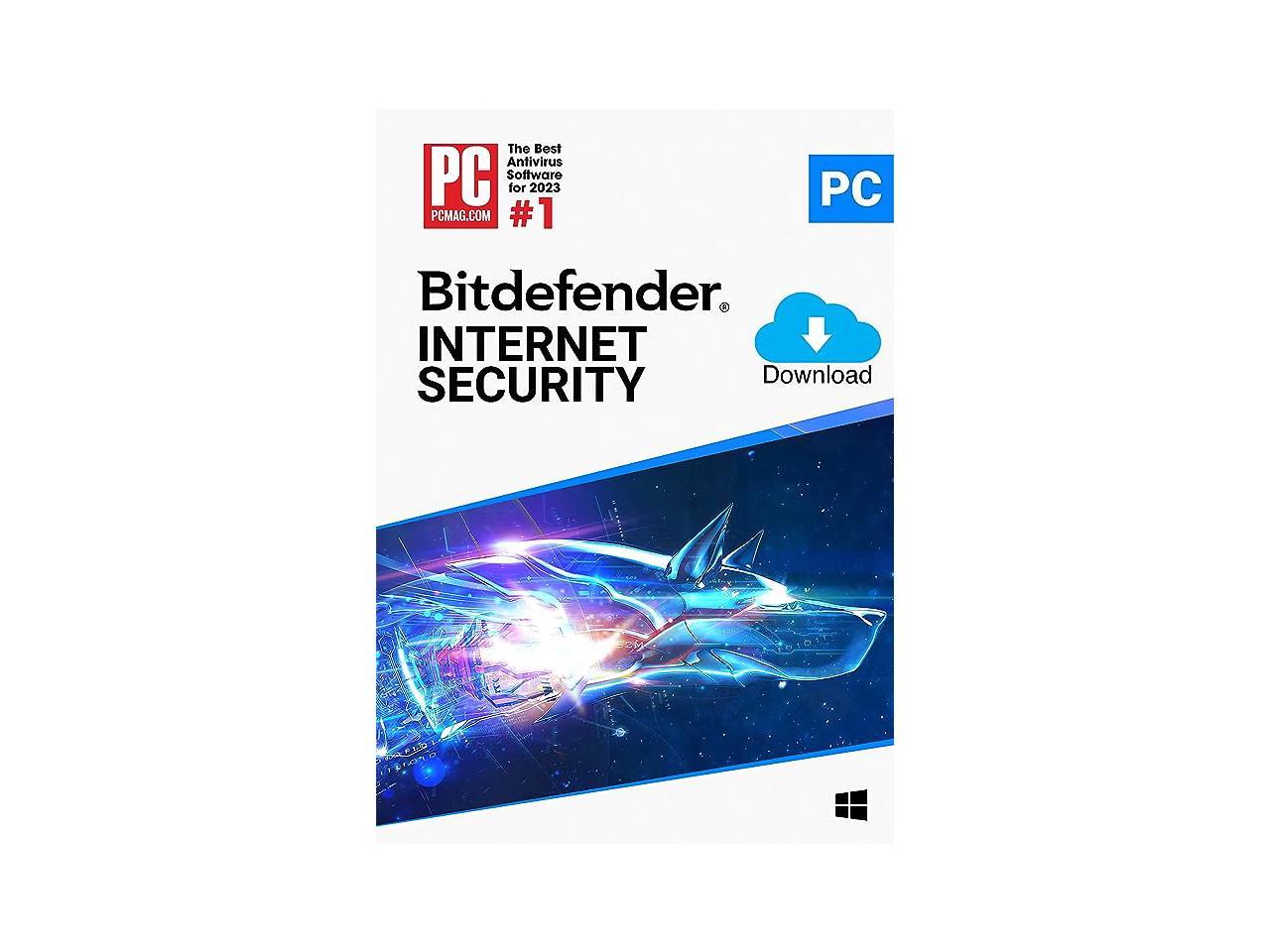 2-Year Bitdefender Internet Security 2024 (3 PCs Digital Download) $20