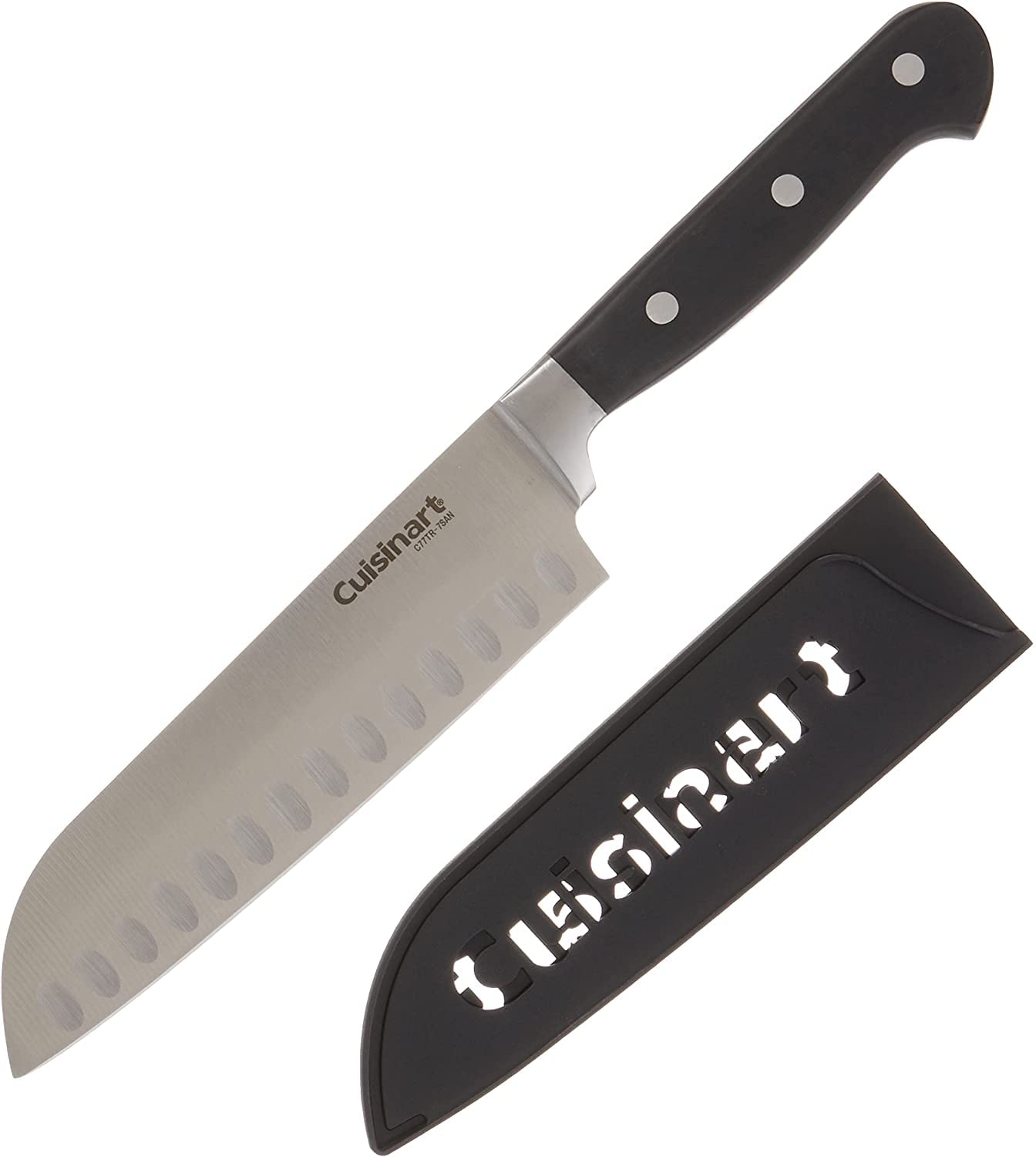 7" Cuisinart Triple Rivet Santoku Knife $13 + Free Shipping w/ Prime or on $35+