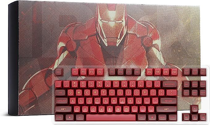 DROP Marvel Iron Man Custom MT3 Keycap Set
