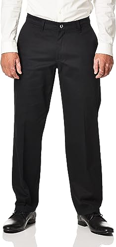 LEE Men's Total Freedom Stretch Relaxed Fit Flat Front Pant