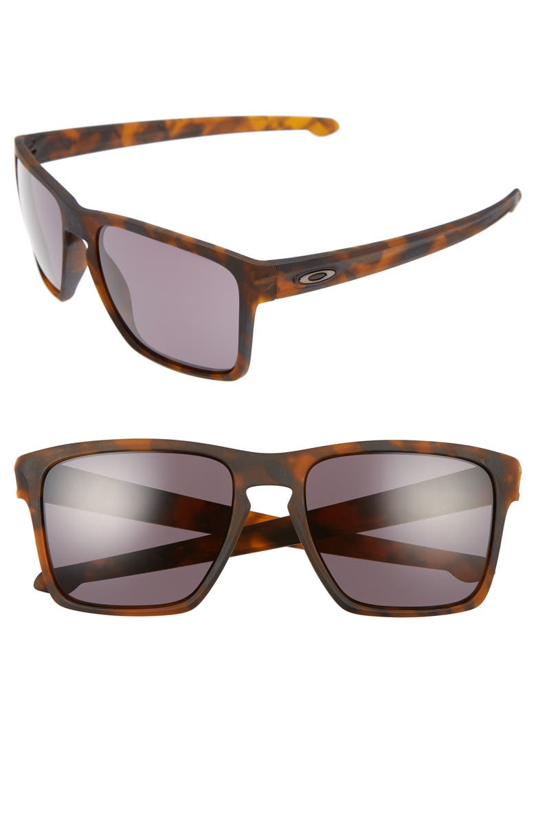 Oakley Men's Silver XL Square Sunglasses (Brown, 57mm) $47.98 + Free Shipping on $89+