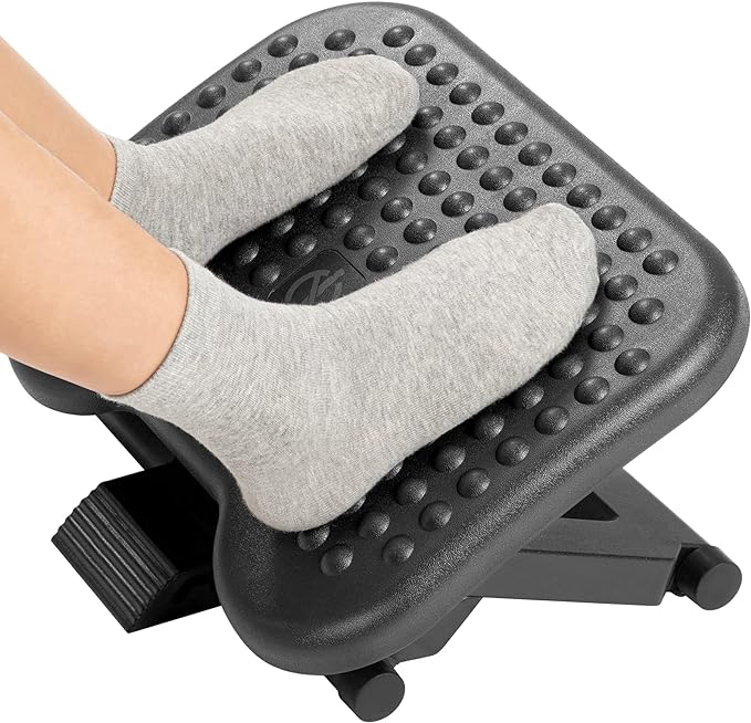 Prime Members: Huanuo Adjustable Under Desk Foot Rest $13.49 + Free Shipping
