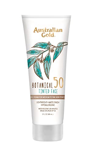 [S&S] $8.07: 3-Oz Australian Gold Botanical SPF 50 Tinted Mineral Sunscreen (Medium-Tan) at Amazon